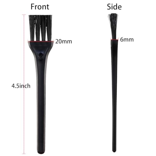 Mini Cleaning Brushes, 6 Pack Nylon Detail Brushes, 4.3 Inch — view 2