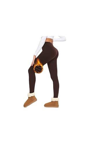 Thermal Leggings Women Fleece Lined Tights Yoga Pants Winter Warm Leggins