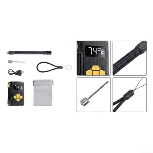 for mini Electric Pump 130PSI For Bike Motorcycle for mini — view 2