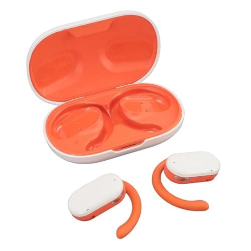Vvikizy Language Translator Earbuds Wireless 144 Language Translator Device for Smartphones Bluetooth 5.3 Portable Earpiece (White Orange) — view 4