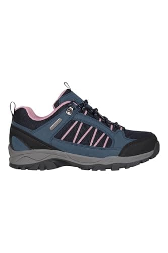 Mountain Warehouse Path Womens Outdoor Walking Shoes Navy 6 — view 6
