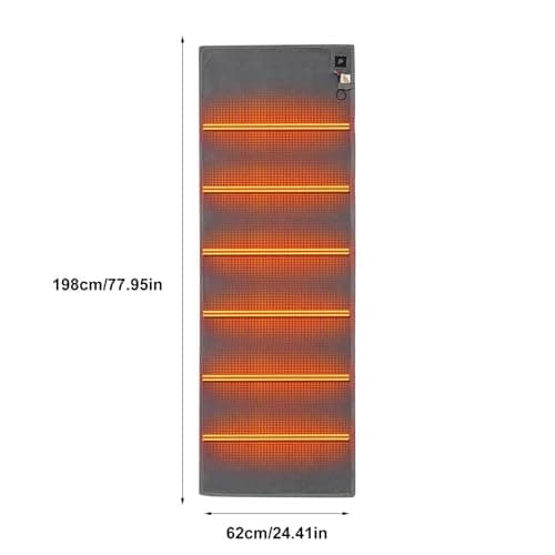 Sleeping Bag Heater USB Soft Foldable Warm Blanket — view 2