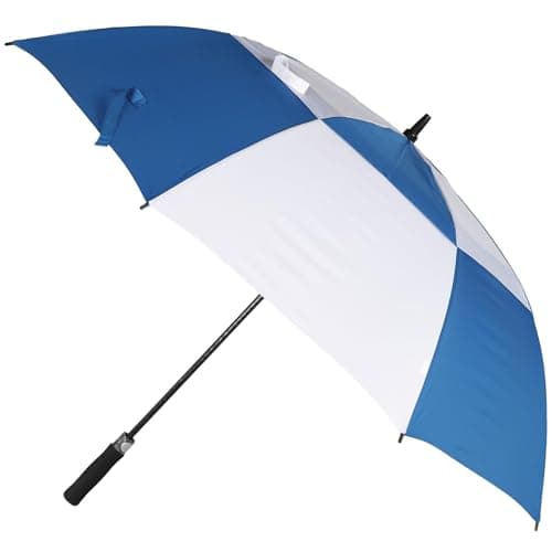 A2Z Golf Umbrella Auto Open 152cm Large Dual Vented Canopy Durable Fiberglass Ribs EVA Soft Grip Handle Windproof Rain Sun UV Protection Double Vent Brolly For Men & Women Golf Outdoor Sports Travel — view 4