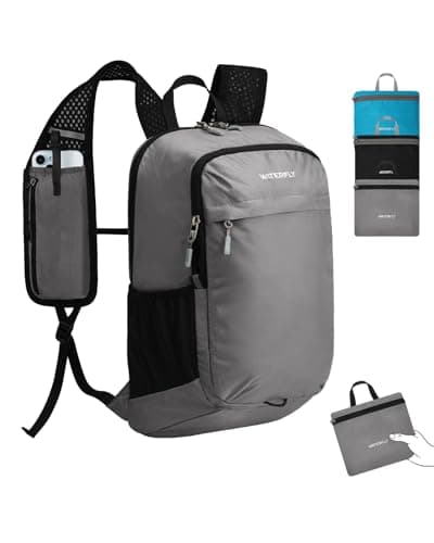Waterfly 15L Foldable Lightweight Rucksack for Hiking Cycling Women Men