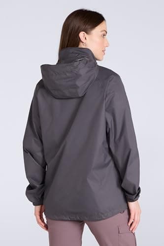 Mountain Warehouse Pakka Womens Waterproof Rain Jacket Grey 10 — view 4