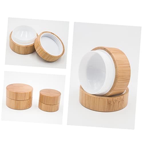 Bamboo Cream Jar Refillable Container 30g for Balms and Ointments — view 6