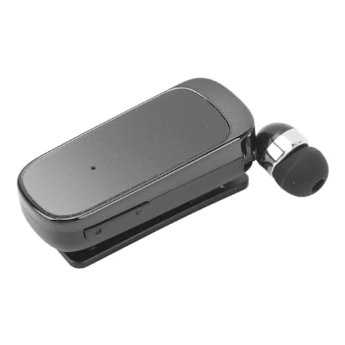 Vistreck Retractable Headphones for Comfort and Convenience (Black) — view 3