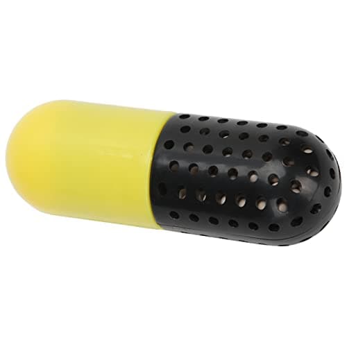 Shoe Deodorizer Pills, Long-Lasting Shoes Capsules Shoes Freshener Convenient for Shoes Wardrobe Bags Car (Yellow Black)
