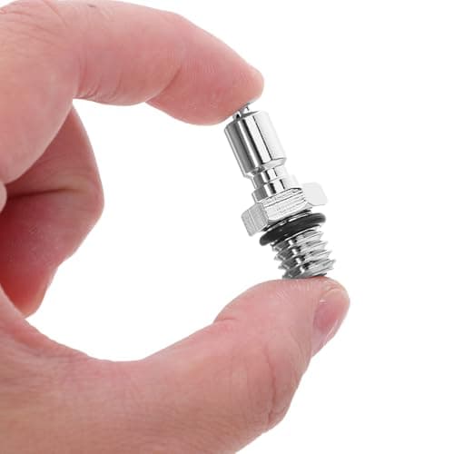 HAPINARY Quick Release Scuba Connector Adapter with High Seal Performance Brass Material 2pcs Compact and Portable Design for Diving Equipment Suitable for Adventure and Travel Use — view 3