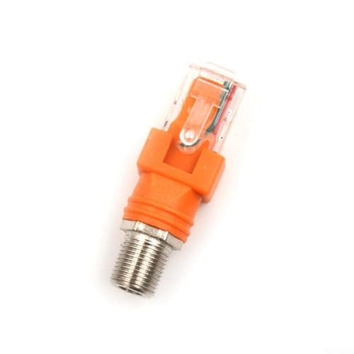 YobiLife Female to Male Converter Adapter Coaxial Coupler Adapter Coaxial Straight Connector F-RJ45 Pluggable Wire Connector for Electrical Line Finder — view 4