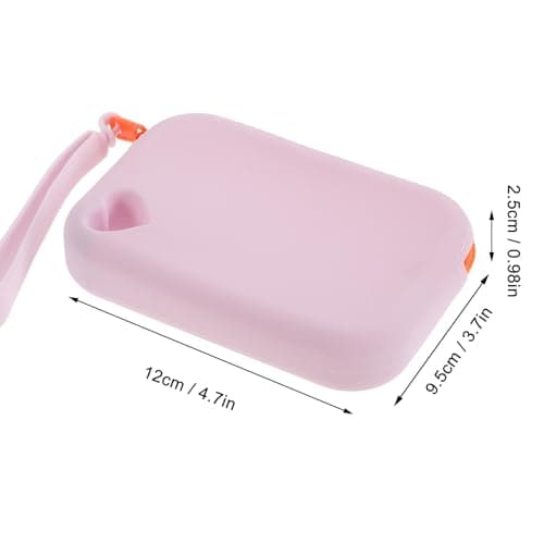 DOITOOL Silicone Earbud Carrying Case with Multifunctional Storage and Weatherproof Design, Small Lavender Silicone Earphone Holder for Travel and Occasions — view 2