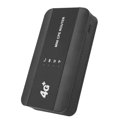 Odorkle Portable WiFi Router 4G Mobile Hotspot, Plastic Travel Router with — view 3