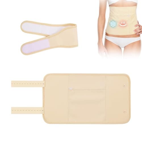 AOOWU Castor Oil Pack, 2PCS Reusable Castor Oil Pack Wrap Kit, Organic Castor Oil Compression Wrap for Liver Detox with Storage Bag, Castor Oil Wrap Machine Washable Anti Oil Leak (Oil Not Included)