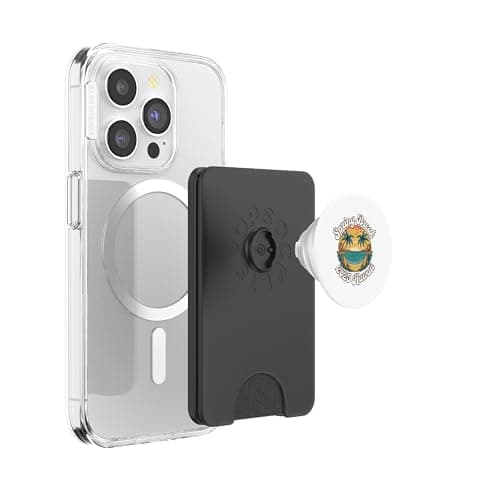 Spring Break 2025 Travel Vacation School Break PopSockets PopWallet for MagSafe — view 3