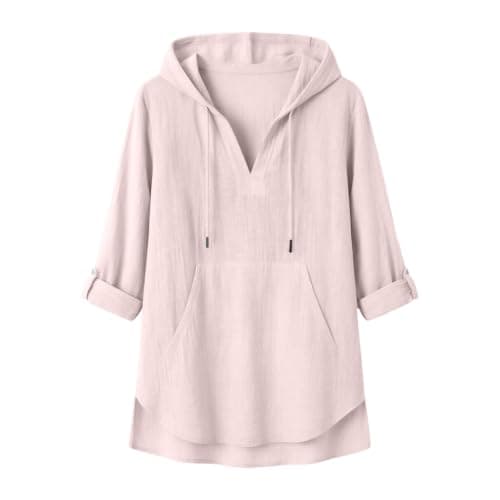 Women's Overhead Hoodie, Sweatshirt, for Road Trips and Walking, Sweat Top — view 5