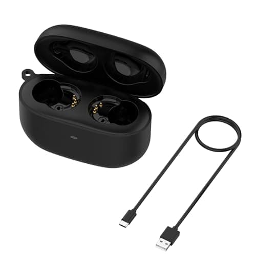 LICAEVEY Charging Case for Link Buds S, 590mAh Large Capacity, Compact Design with USB C Cable and Multiple Protections for Daily Commute and Workout