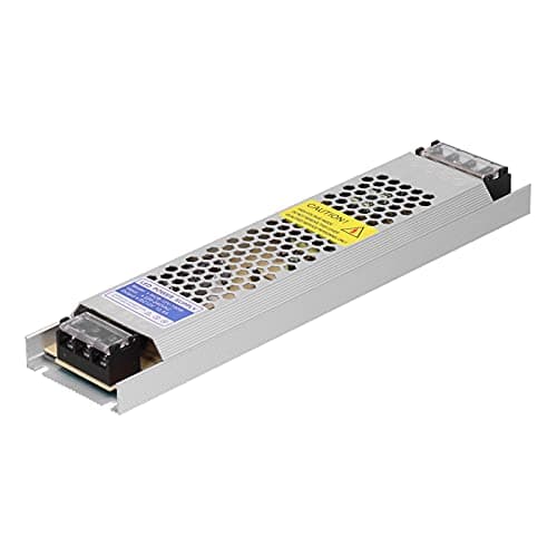 Cocoarm Regulated Switching Power Supply, Aluminum Alloy Voltage Converter 150W 12.5A AC to DC for LED Strip Light Bar Signboard Fabric Light Box Use (WCB-12V-150W) — view 5