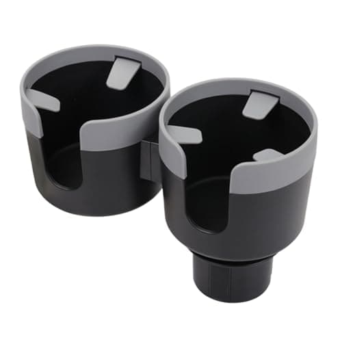 Car Cup Expander Adapter – Holder Insert with Extendable Grip | Multi-Function Drink Slot for Oversized Bottles, Travel Flasks, Cold Brew Containers | Secure Car Interior Accessory for Road