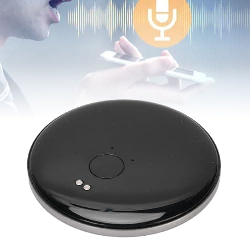 VBESTLIFE Magnetic Translator, 138 Languages Instant Translation Device, Online/Photo/Recording/Video & Audio Call Translation, 45 Days Stand By (Black) — view 5