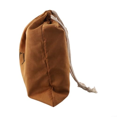 Linen Cotton Hair Tool Bag Dustproof Organizer Case(Brown) — view 3