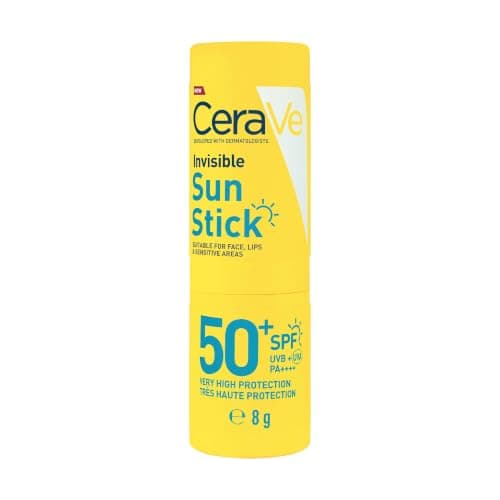 CeraVe Sun Stick With SPF 50+ For Face, Lips & Sensitive Areas, 8g