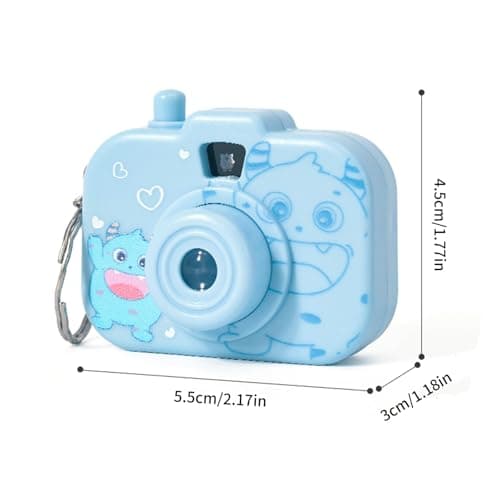 PLCPDM Portable Cartoon Projector Camera Keychain for Children Educational Travel Friendly Boys Girls Children Interactive Projection Toy — view 3
