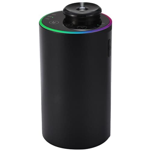 Waterless Diffuser for Essential Oil, 7 Colors LED Light,Aluminum Alloy