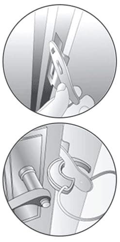 Lifeventure Portable Travel Door Lock - Added Security in Hostels & Hotels — view 2