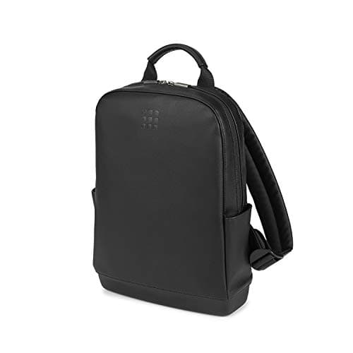 Moleskine Classic Collection Small Backpack, Laptop Compatible Backpack for Laptop, Notebook and iPad up to 13", Dimensions 27x36x9 cm, Black