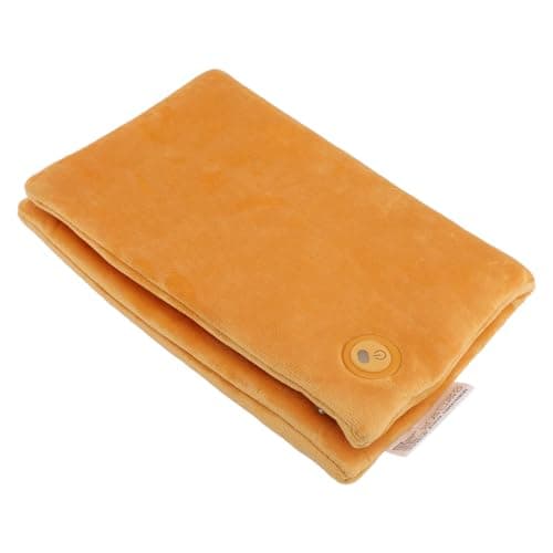Cocoarm Electric Hand Warmer, Velvet Electric Hand Warmer Pouch with 3 Temperature Modes, 3 Second Heating, Foldable Bag for Winter Outdoor Work Study Travel (Orange)
