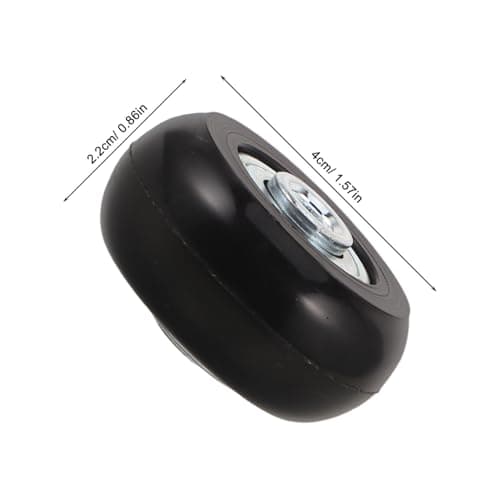 MALUGOGO Luggage Wheels Repair Kit with Pu Material and Ball Bearing, Low Noise Suitcase Wheel Replacement Kit for Airports and Hotels, Absorbs Impacts for Smooth Travel — view 2