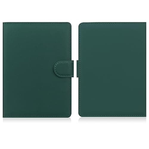HoYiXi Universal Case Compatible with 6”-6.8” Kobo/PocketBook/Tolino/Sony E-Book eReader Kindle Paperwhite/Clara HD/Kobo Clara 2E Leather Stand Cover for 6-6.8'' E-Book eReader, Green — view 6