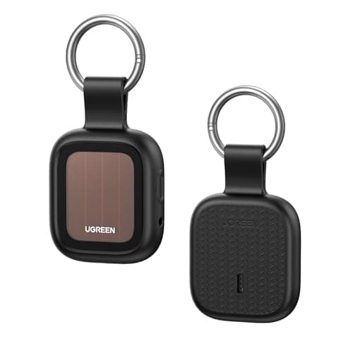 UGREEN FineTrack Pro Solar Tracker Tag for Apple Find My, 110dB, Key Finder