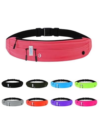Waterfly Running Belt Bum Bag: Runner Marathon Jogging Men Women