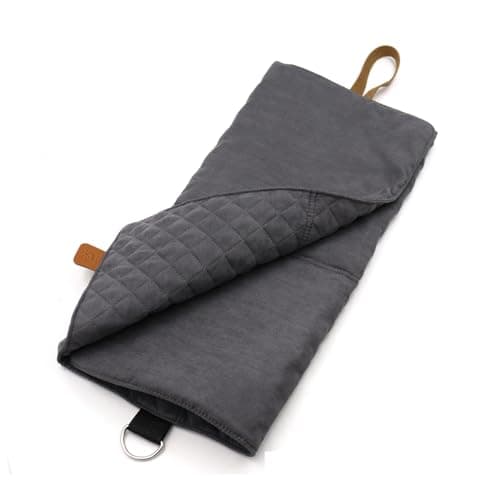 Paws&Co Dog Blanket for Travel, Foldable, Portable, Perfect for Camping, Picnic, Outdoor (Grey, 75 x 50 — view 4