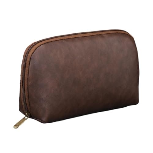 Glifora Electronic Accessories Bag - Multi-Compartment Travel Tech Accessories Pouch, Waterproof Faux Leather Pouch Organiser for Cables, Chargers and Power Banks