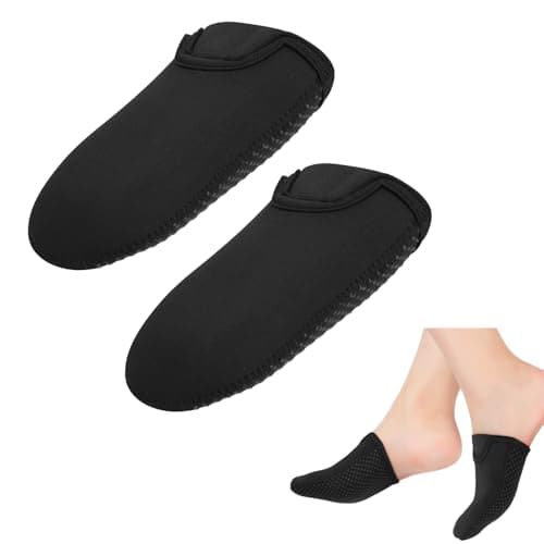 2 Pcs Neoprene Toe Warmers Sleeve Ice Bath Toe Covers for Men Women, Medium