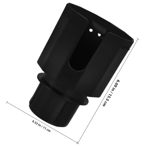 YARNOW Car Cup Holder Expander with Adjustable Base for Large Water Bottles and Travel Mugs Automotive Cup Holder Adapter Compatible with Flasks and Oversized Drinks for Safe Driving — view 2