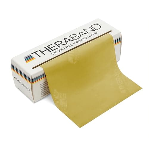 THERABAND Resistance Bands, Physio Bands – 6 Yard, Thin, Level 1, Yellow