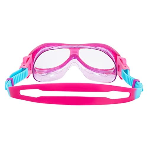 Zoggs Kids' Phantom Mask with UV Protection And Anti-fog Swimming Goggles, Pink/Purple/Aqua, 0-6 Years — view 4