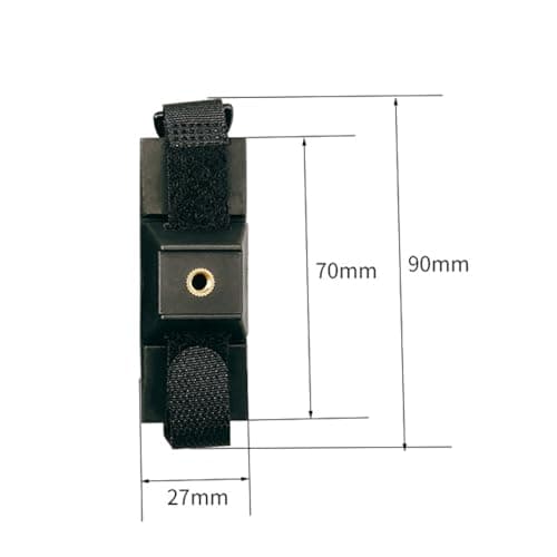 HOUSON Universal Bottle Cage Adapter for Bicycles, E-Scooters, and Motorcycles – No-Drill Mounting with Quick-Release System – Robust Mounting Kit for Drinking Bottles — view 3