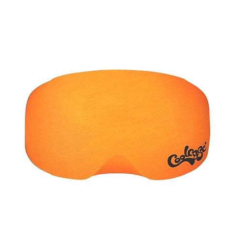 Coolcasc® Coolmasc - Microfibre Ski & Snowboard Goggle Cover, Orange