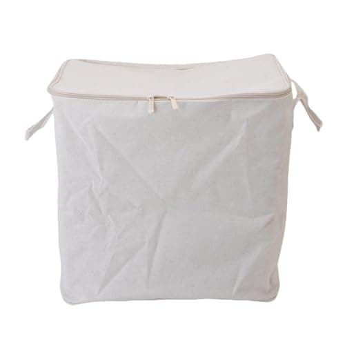 Yinhing Cotton Linen Compression Clothes Storage Bag Large Capacity