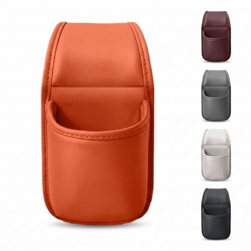 Leather Car Door Storage Pocket Double-layer Compartments Organizer (Oran)
