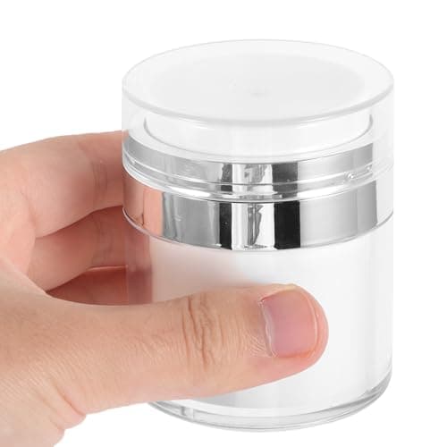 2 Pack 50ml Airless Pump Jars for Creams and Moisturisers — view 4