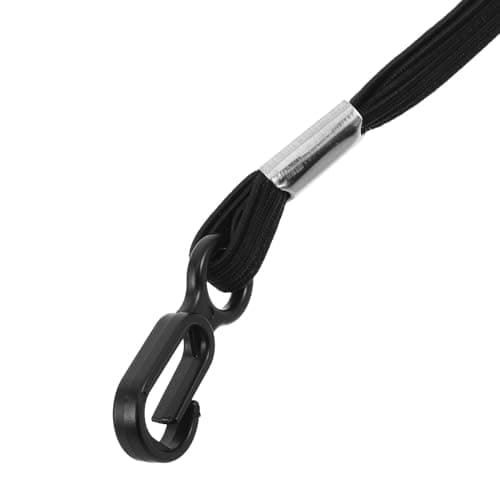 DEEPCRAFF 8pcs Detachable Ski Glove Wrist Tethers, Black Polyester Lanyards — view 3