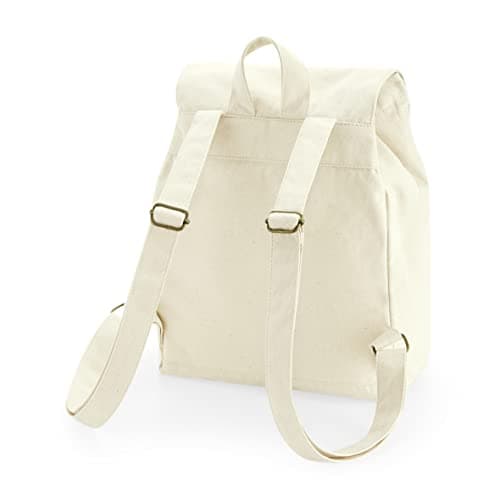Westford Mill W881 EarthAware® Organic Mini Rucksack - Natural — view 3