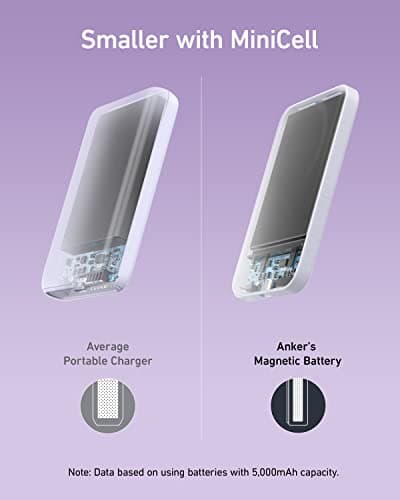 Anker 621 MagGo Power Bank, 5,000mAh Magnetic Portable Charger — view 4