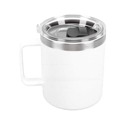 Duokon Stainless Steel Mug Cup with Sliding Lid, 12oz Thermal Insulated — view 3