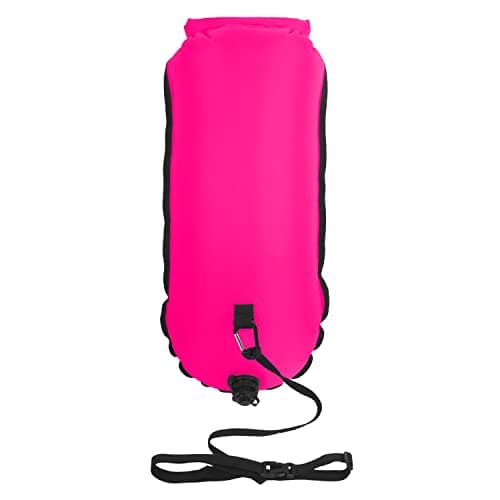 Lomo Roll Top Dry Bag Swimming Tow Float - Pink — view 6